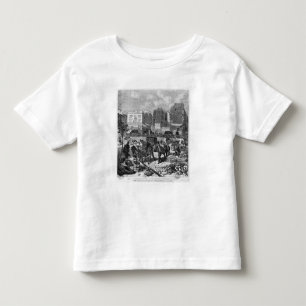 T-shirt Pour Les Tous Petits Habitants se déplaçant du DES Moulins de butte