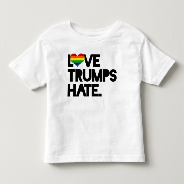 T-shirt Pour Les Tous Petits Haine d'atouts d'amour (Devant)