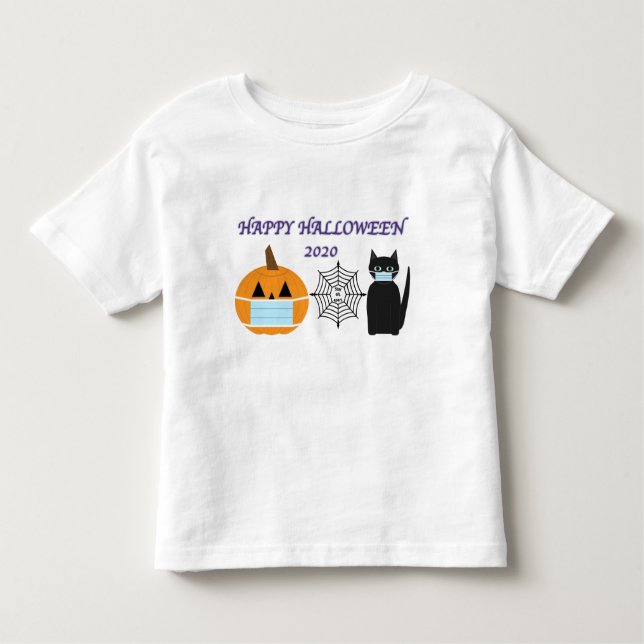 T-shirt Pour Les Tous Petits Halloween 2020 (Devant)