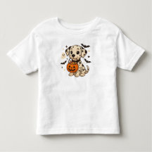 Halloween Chien Dalmatien Trick ou traitement