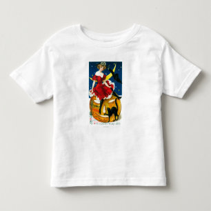 T-shirt Pour Les Tous Petits Halloween Salutations Femme sur Jack-o-Lantern