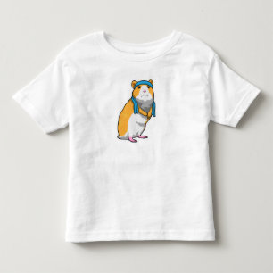 T-shirt Pour Les Tous Petits Hamster à Fitness avec serviette