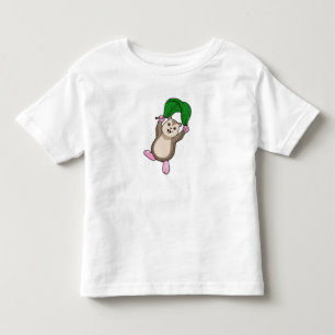 T-shirt Pour Les Tous Petits Hamster avec parachute