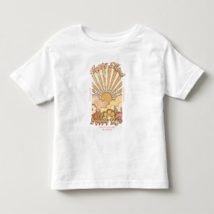 T-shirt Pour Les Tous Petits Happy Mind Happy Life Hippy Vibes Super