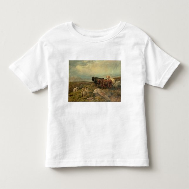T-shirt Pour Les Tous Petits Hâtiment (Devant)