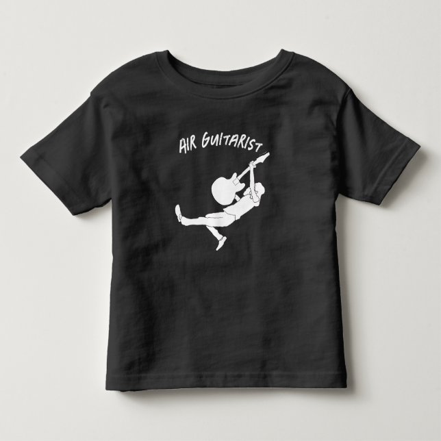 T-shirt Pour Les Tous Petits Heavy Metal Air Guitar (Devant)
