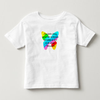 T-SHIRT POUR LES TOUS PETITS HÉBREFS COLORÉS 11:1 DESIGN BUTTERFLY T-S