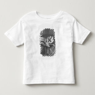 T-shirt Pour Les Tous Petits Heloise et Abelard dans leur étude