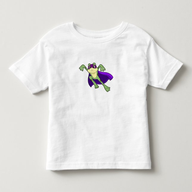 T-shirt Pour Les Tous Petits Héros de grenouille (Devant)