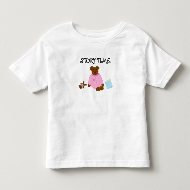 T-shirt Pour Les Tous Petits Heure de lecture (Devant)