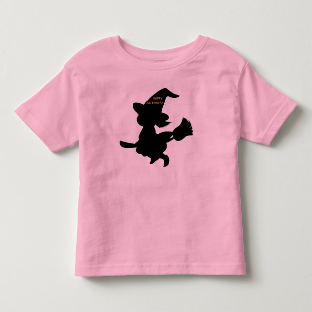 T-SHIRT POUR LES TOUS PETITS "HEUREUX HALLOWEEN" PETIT TÉMOIN (Devant)