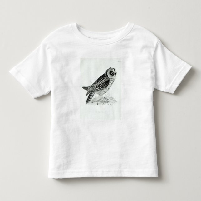 T-shirt Pour Les Tous Petits Hibou (Devant)