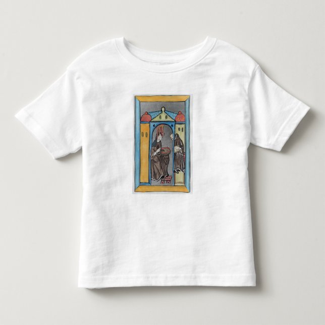 T-shirt Pour Les Tous Petits Hildegard de Bingen (Devant)