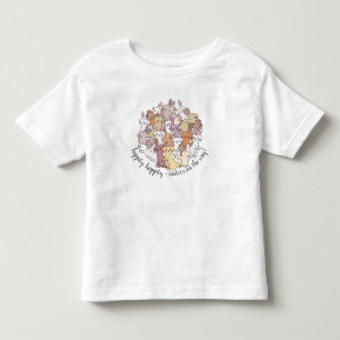 T-shirt Pour Les Tous Petits Hippity Hoppity, Pâques est sur le chemin ! mignon