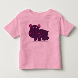 T-shirt Pour Les Tous Petits Hippo mou