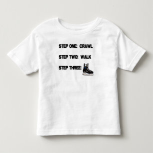 T-shirt Pour Les Tous Petits HOCKEY de promenade de rampement…… !