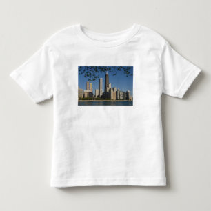 T-shirt Pour Les Tous Petits horizon de Chicago et lac Michigan, Lake Shore