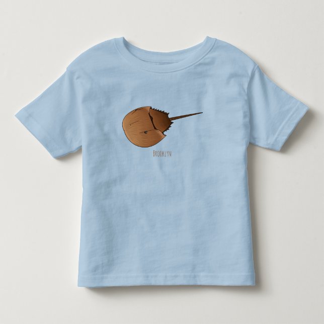T-shirt Pour Les Tous Petits Horseshoe crab (Devant)