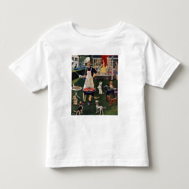 T-shirt Pour Les Tous Petits Hot-dogs (Devant)