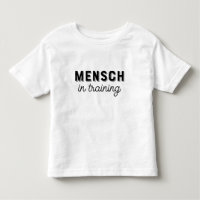 Humour juif Mensch en formation