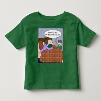 T-shirt Pour Les Tous Petits I a mouillé mon lit…