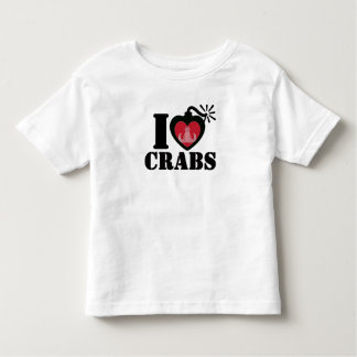 T-shirt Pour Les Tous Petits I crabes de coeur