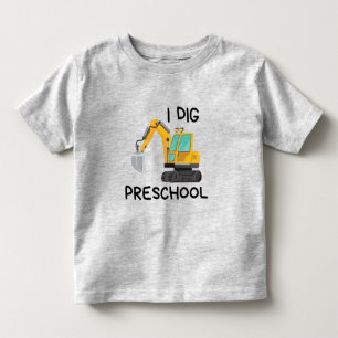 T-shirt Pour Les Tous Petits I Dig Preschool