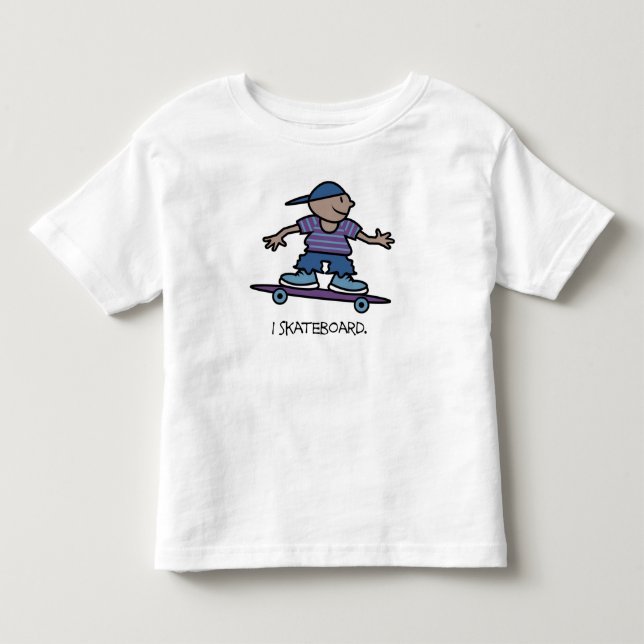 T-shirt Pour Les Tous Petits I Skateboard Kids (Devant)