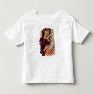 T-shirt Pour Les Tous Petits Icône dépeignant la mère sainte de la passion
