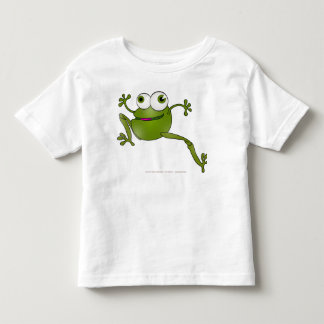 T-shirt Pour Les Tous Petits Ide Zmija Zaba - serpent fonctionnant - grenouille