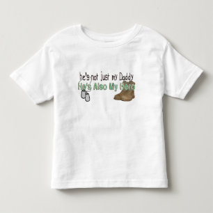 T-shirt Pour Les Tous Petits Il est aussi mon héros