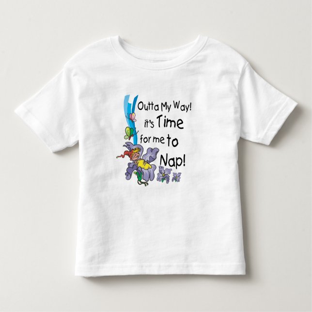 T-shirt Pour Les Tous Petits Il est temps de faire une sieste (Devant)