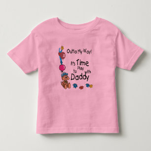 T-shirt Pour Les Tous Petits Il est temps de jouer avec Daddy2