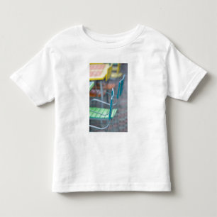 T-shirt Pour Les Tous Petits Îles ABC, ARUBA, Palm Beach: Colorful Cafe 2