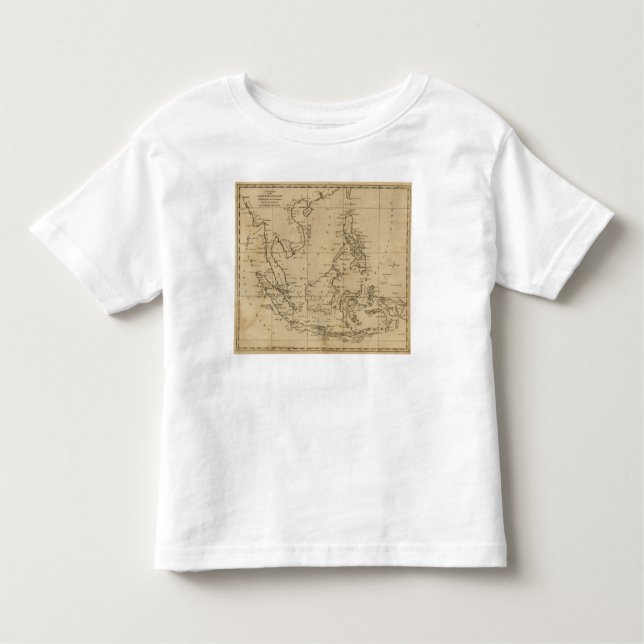 T-shirt Pour Les Tous Petits Îles est 2 de l'Inde (Devant)