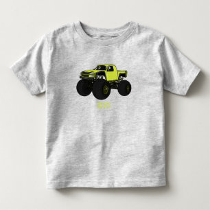 T-shirt Pour Les Tous Petits Illustration de camion monstre