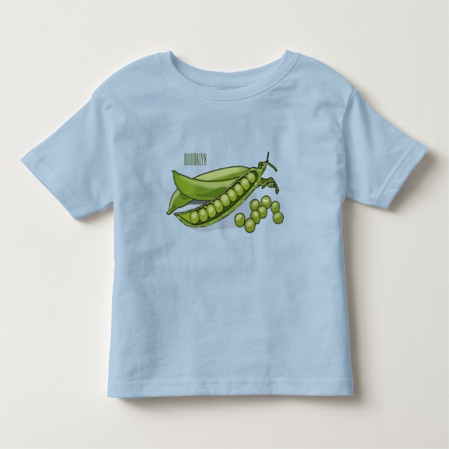 T-shirt Pour Les Tous Petits Illustration de dessin de pois (Devant)