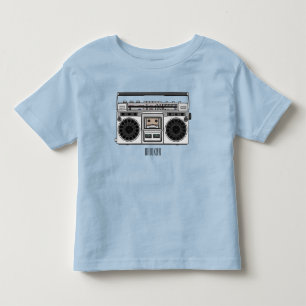 T-shirt Pour Les Tous Petits Illustration de la bande dessinée radio