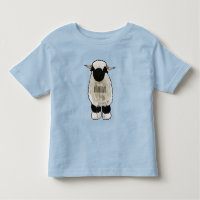 Illustration de la caricature de mouton Valais Bla