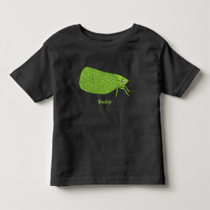 T-shirt Pour Les Tous Petits Illustration de l'insecte de la trémie verte mûre