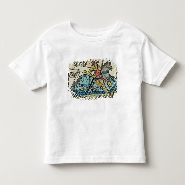 T-shirt Pour Les Tous Petits Illustration "des contes de Cantorbéry (Devant)