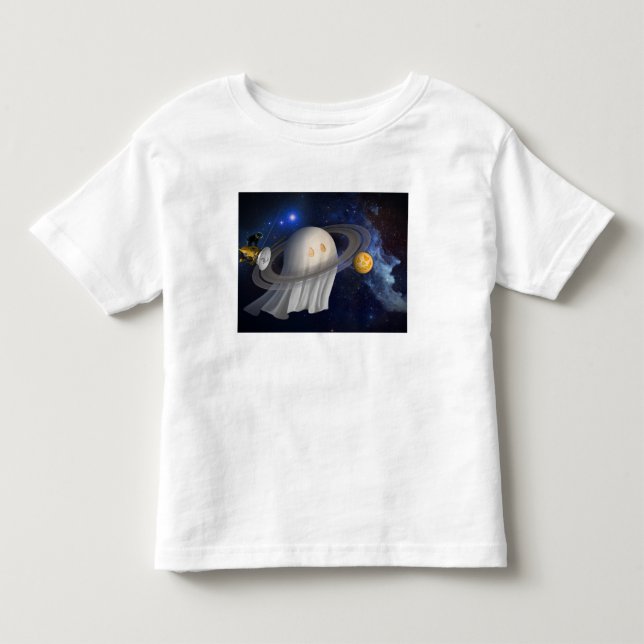 T-shirt Pour Les Tous Petits Illustration d'Halloween d'un artiste (Devant)