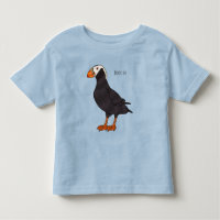 Illustration d'oiseau bouffon touffu