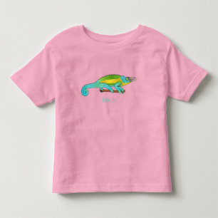 T-shirt Pour Les Tous Petits Illustration du caméléon de Jackson