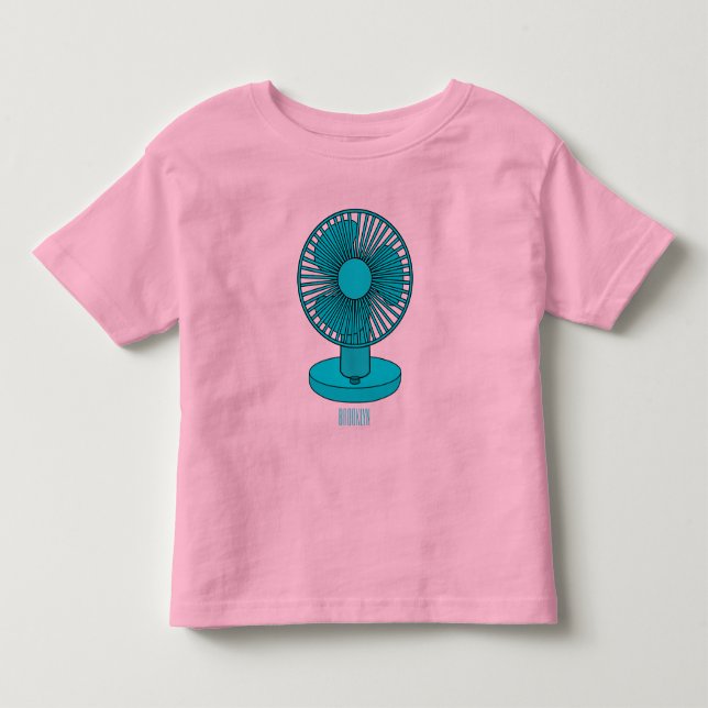 T-shirt Pour Les Tous Petits Illustration du ventilateur (Devant)