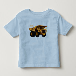 T-shirt Pour Les Tous Petits Illustration d'un camion à grande échelle