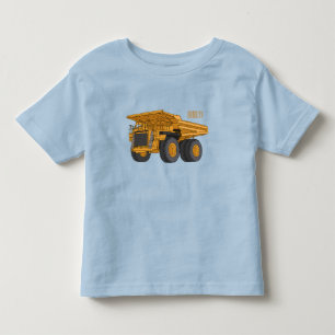 T-shirt Pour Les Tous Petits Illustration d'un camion à grande échelle