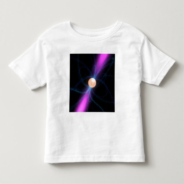 T-shirt Pour Les Tous Petits Illustration d'un pulsar 2 (Devant)