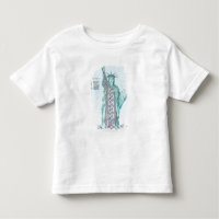 Illustration en coupe de statue de la liberté