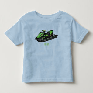 T-shirt Pour Les Tous Petits Illustration Jet ski